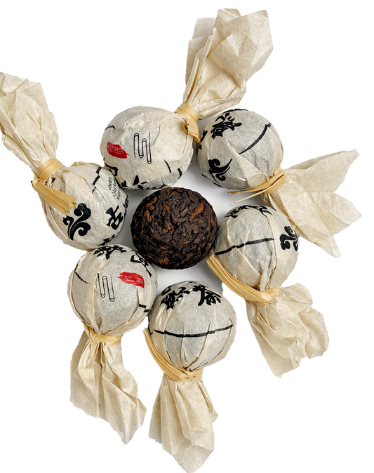 Gu Shu Dragon Ball Ripe Puerh